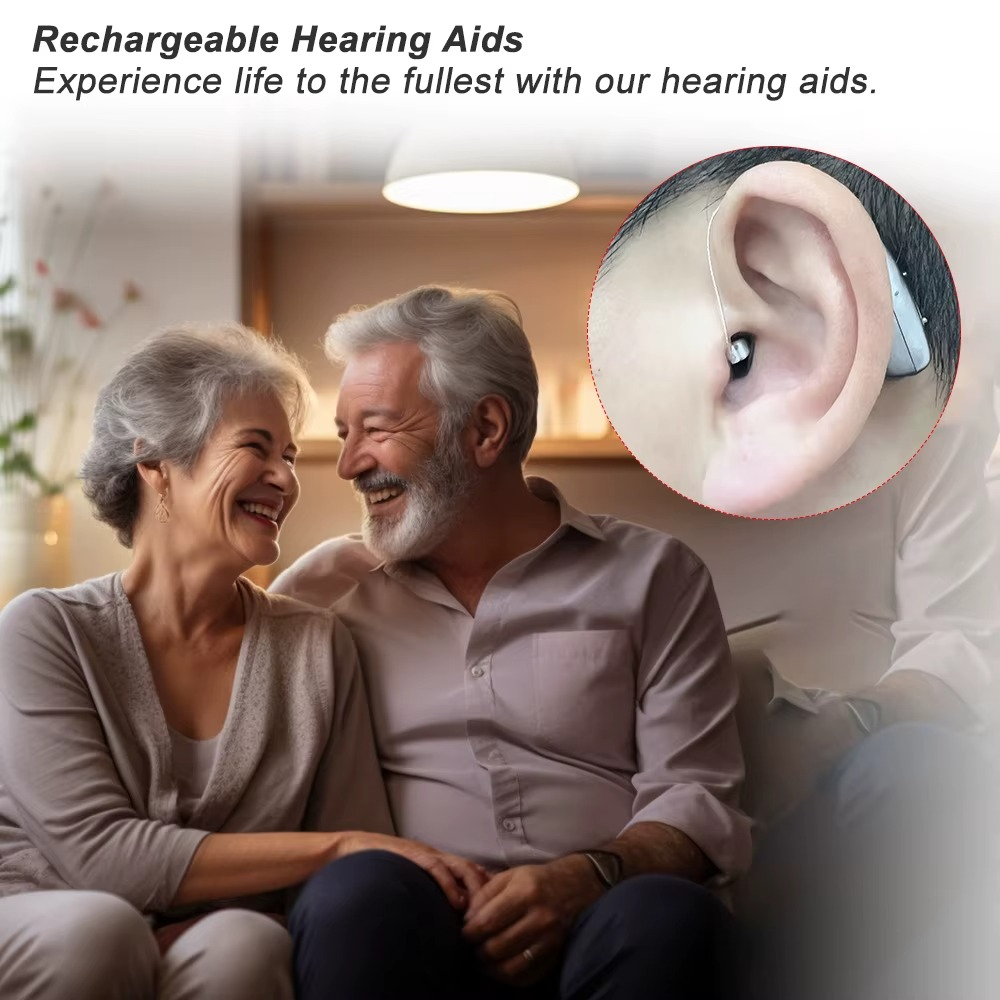 BTE Bluetooth Hearing Aids (App Controlled)