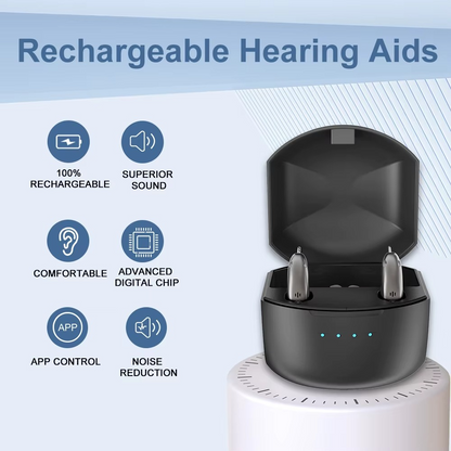 BTE Bluetooth Hearing Aids (App Controlled)